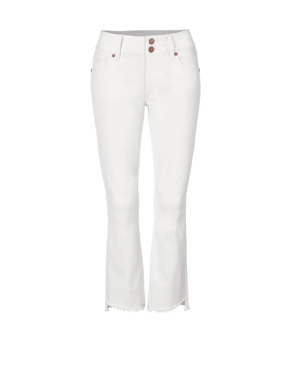 Cabi Hi-Low White Women's Jeans